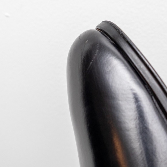 Authentic Gucci Men's Black Leather Brogue Oxford Dress Shoes – UK 8 / US 9 - Picture 10 of 15